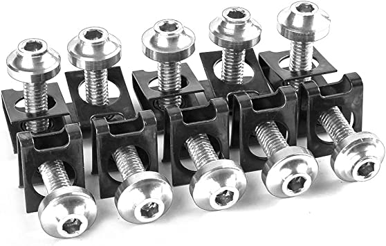 MOTORCYCLE FIBER SCREW KIT CO: 32229