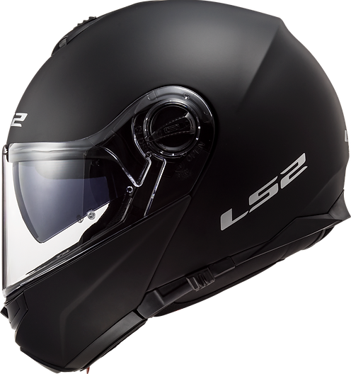 LS2 FF325 Modular Helmet -STROBE ( Matt Black )CO 31580