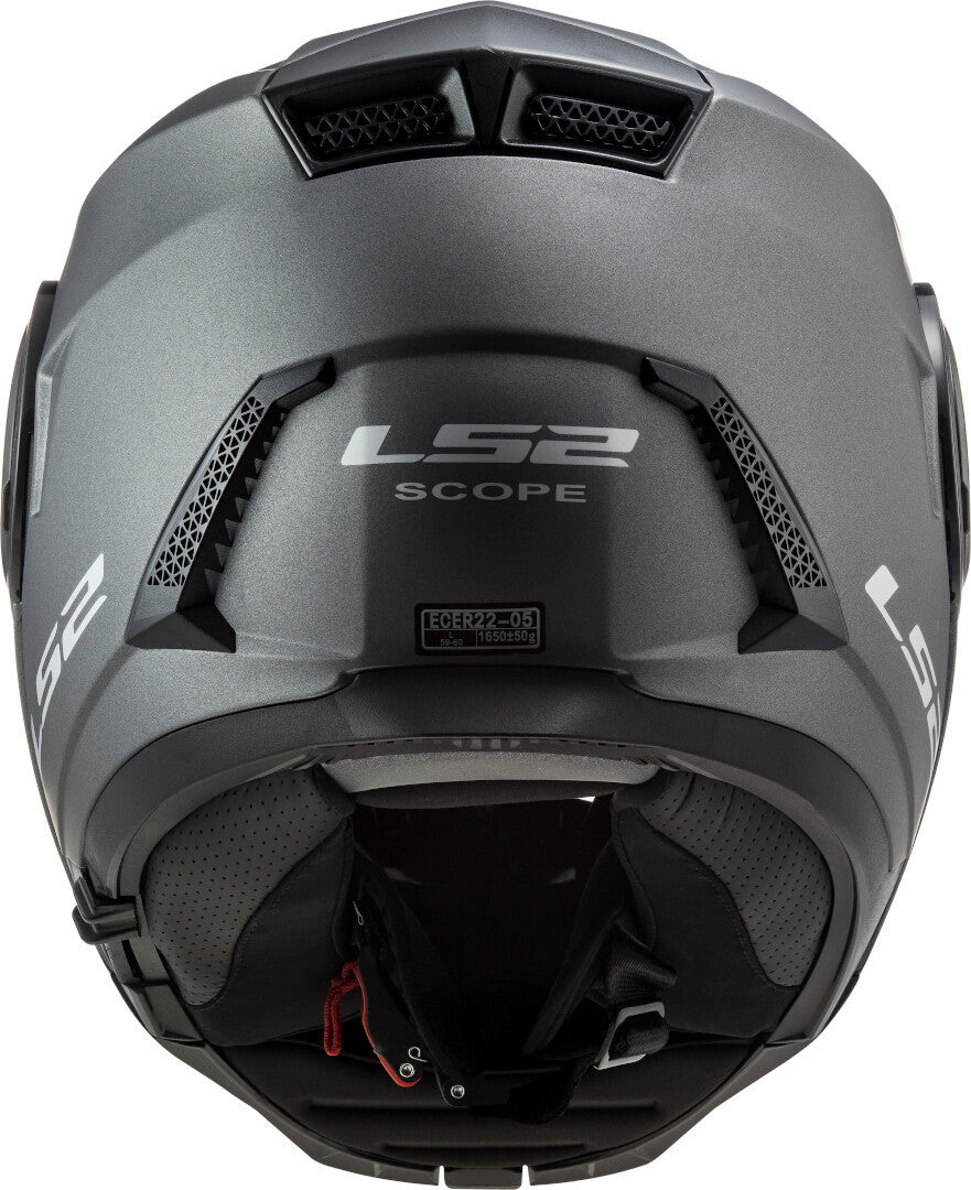 LS2 FF902 Scope Solid Helmet Matt titan co: 2510074