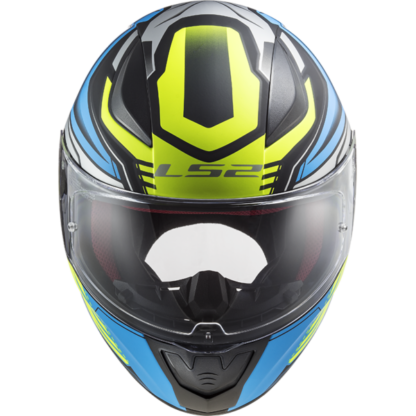Ls2 FF353 Rapid Gale Matt Black Blue Yellow co : 31609