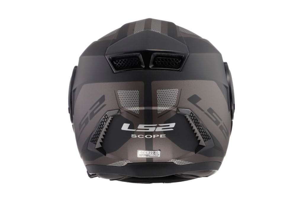 LS2 FF902 Scope Axis Helmet Matt Black Titanum co: 2510074
