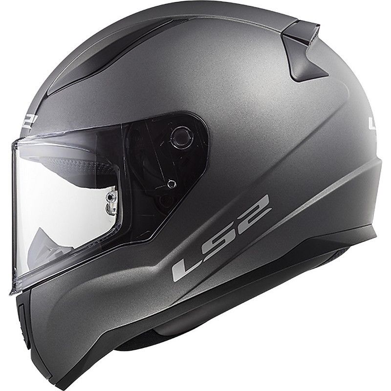 LS2 FF353 RAPID PLAIN HELMET MATTE TITANUM :CO 31609