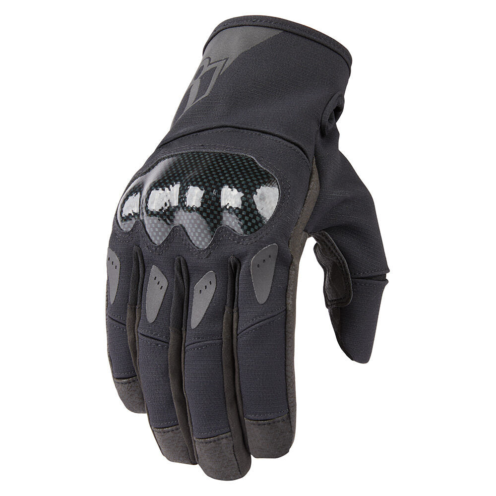 ICON STORMHAWK - BLACK SAFETY GLOVES SIZE-S CO : 2510088