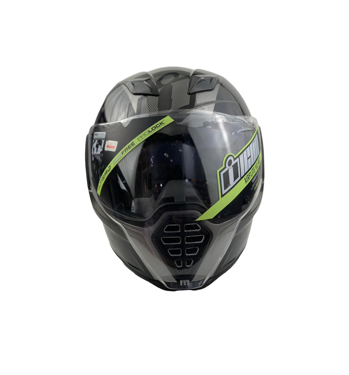 icon airflite ultrabolt helmet USED SIZE M CO : 454449