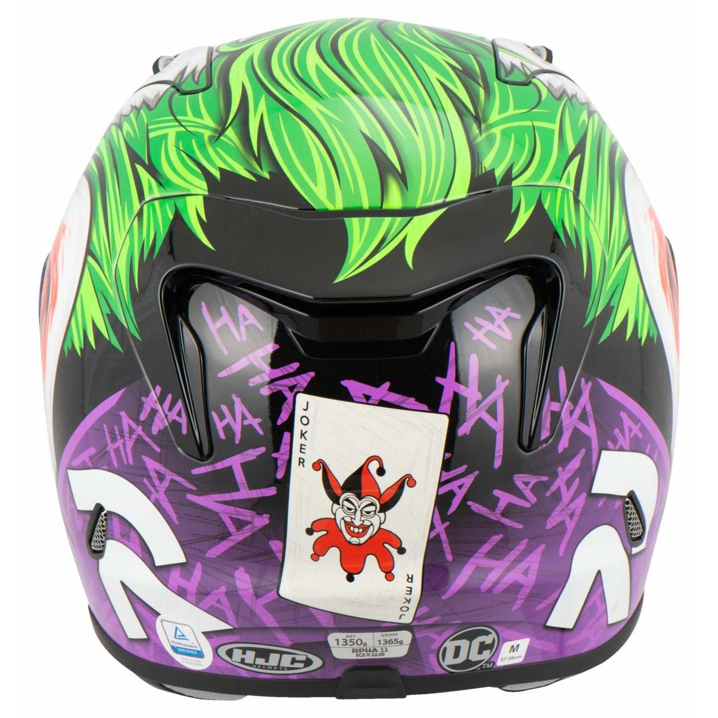 HJC RPHA 11 JOKER DC COMICS MC48 Helmet