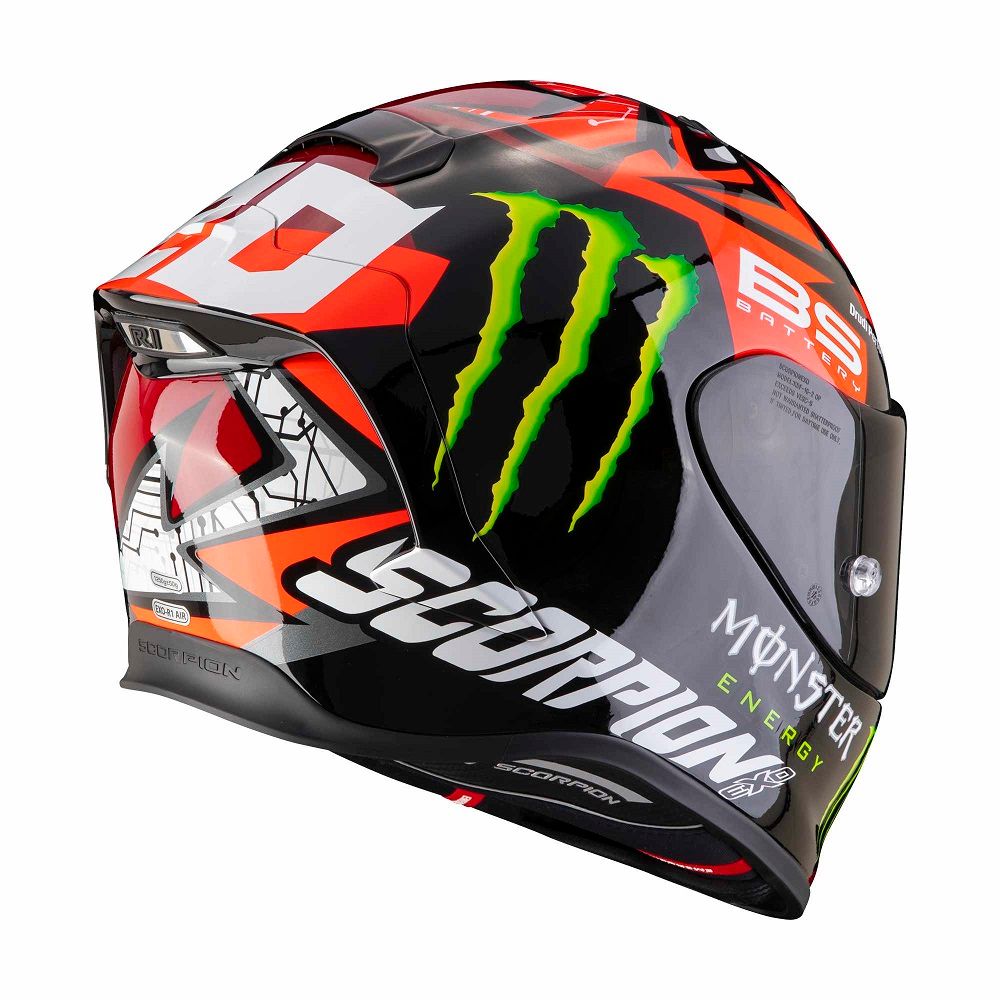 SCORPION EXO R1 AIR FABIO MONESTER REPLICA HELMET CO: 229