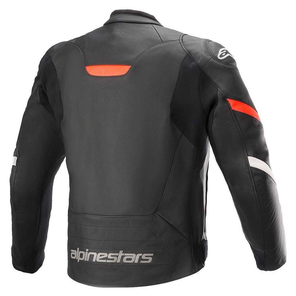 ALPINESTARS FASTER V2 AIRFLOW LEATHER JACKET Black / orange Size USA 42 CO: 247