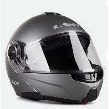 LS2 FF325 Modular Helmet - STROBE ( MATT TITANIUM )CO 31580