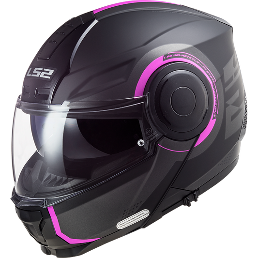LS2 FF902 Scope Arch Helmet Matt Titanium Pink co: 2510074