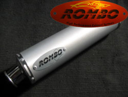 EXHAUST ROMBO ALUMINIUM ( used ) co: 31233