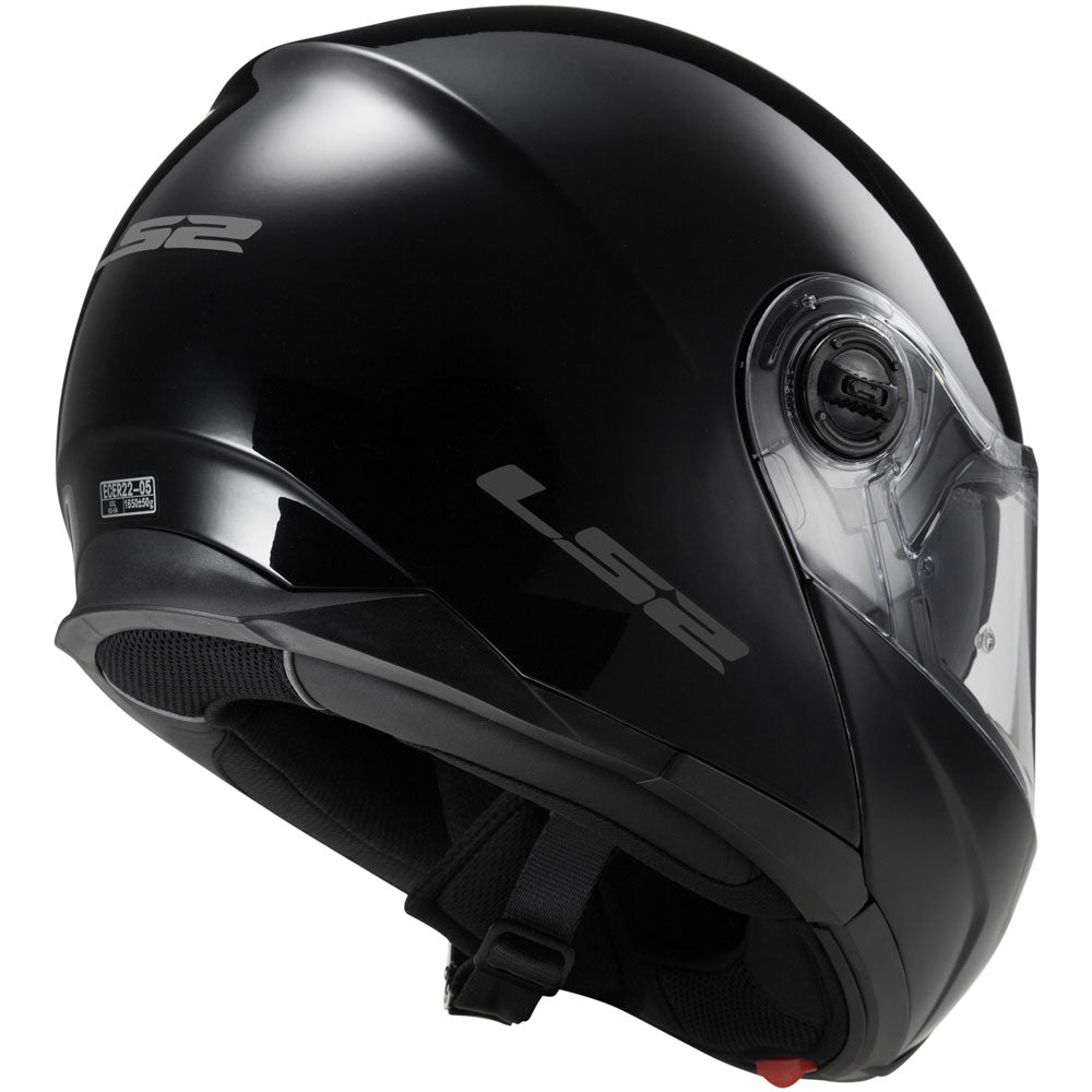 LS2 FF325 Modular Helmet -STROBE ( Matt Black )CO 31580