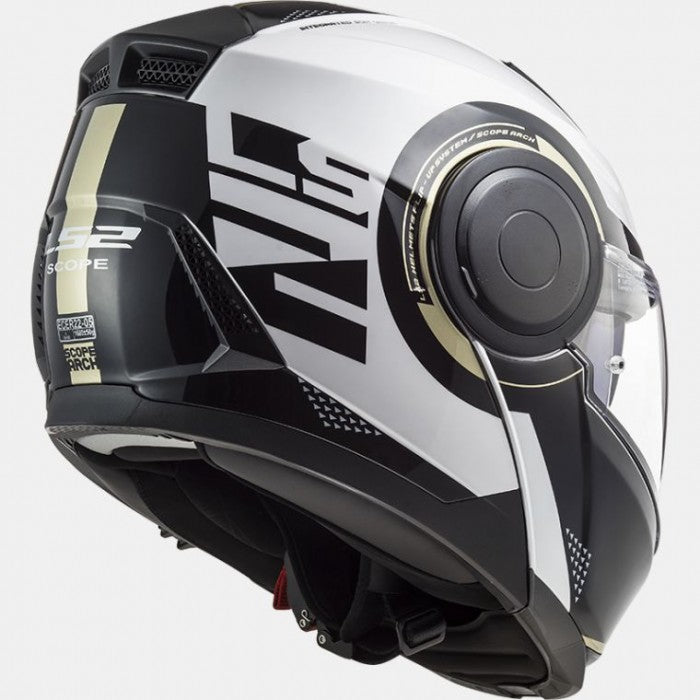 LS2 FF902 SCOPE ARCH Gloss White Titanium co: 2510074
