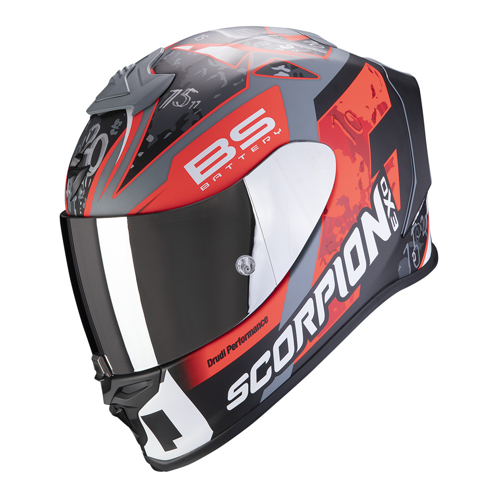 SCORPION EXO-R1 AIRFIT DRUDI PERFORMANCE HELMET CO: 179
