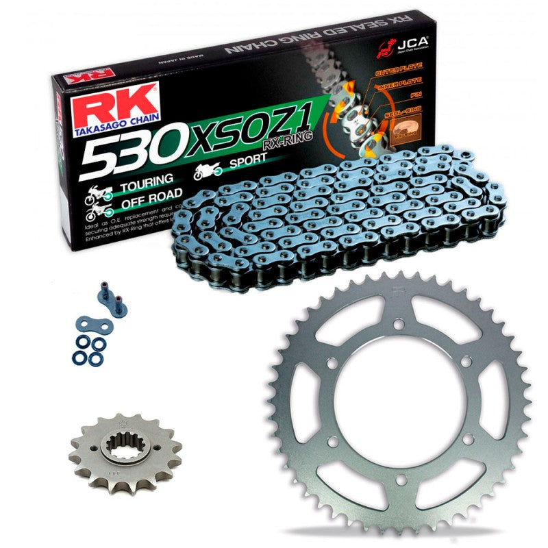 CHAIN AND SPROCKET SET SUZUKI GSX 1300 HAYABUSA 0819 CHAIN RK 530 ZXW