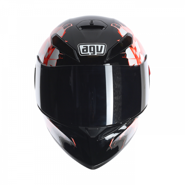 Agv K-3 SV fullbomb full face helmet Orange size S used, co: 31900