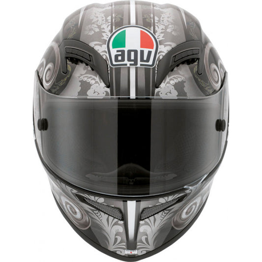 Agv Grid Multi Stigma full-face helmet black-gunmetal size L used co; 454668