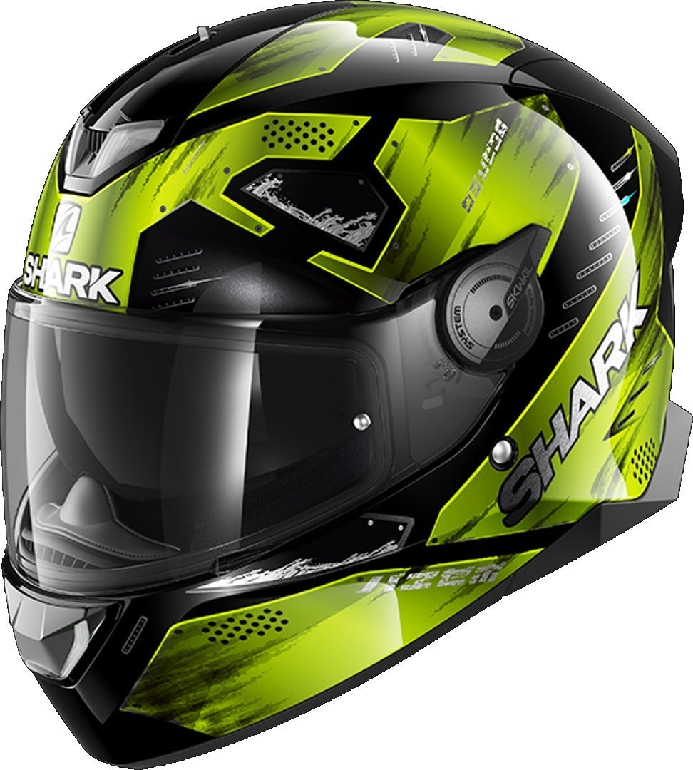 Shark Skwal 2.2 Venger Helmet SIZE L Color: Black/Green CO : 454759