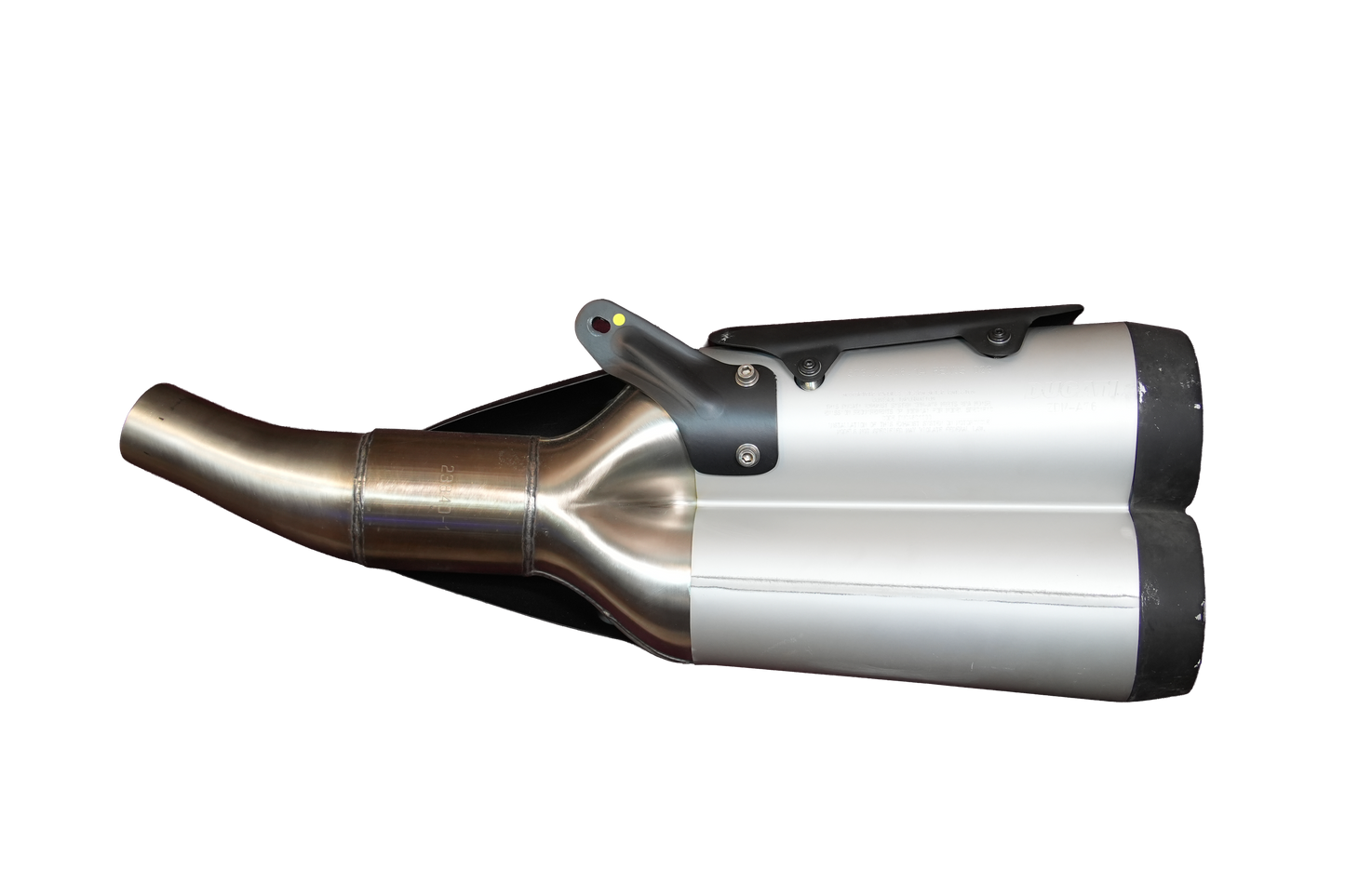 Ducati ZDM-A76 Diavel Silencer Motorcycle Exhaust System  Part# 573.2.108.1A - USED CO: 456378