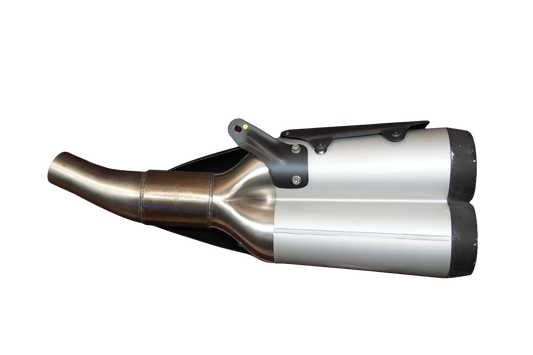 Ducati ZDM-A76 Diavel Silencer Motorcycle Exhaust System Part# 573.2.108.1A - USED CO: 456378