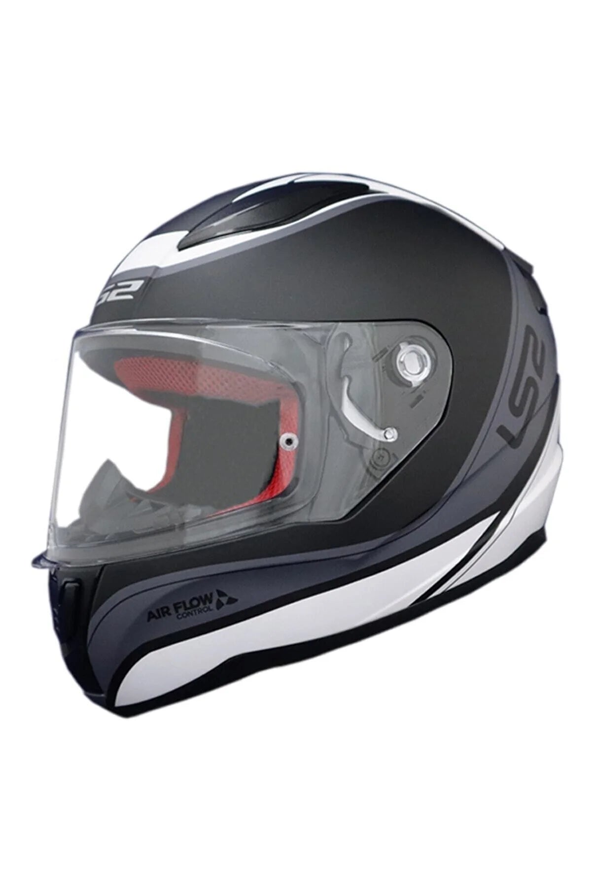 LS2 FF353 DEEPER WHITE BLACK GREY (353-59) HELMET :CO 31609