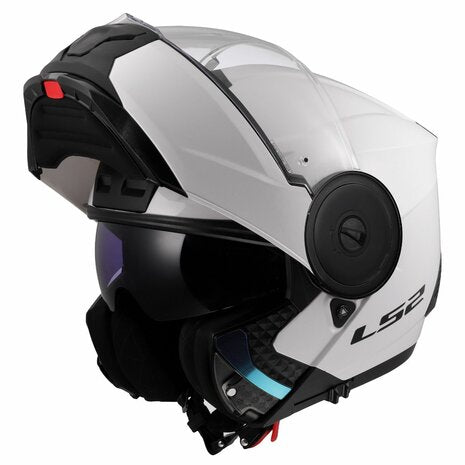 LS2 helmet FF902 SCOPE 2 - SOLID GLOSS WHITE  CO:2510239