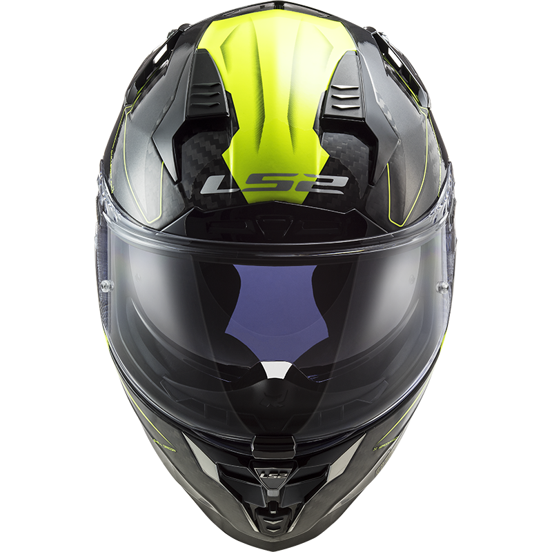 LS2 FF327 CHALLENGER CT2 FOLD GLOSS H-V YELLOW ( 13-40) HELMET CO: 454892