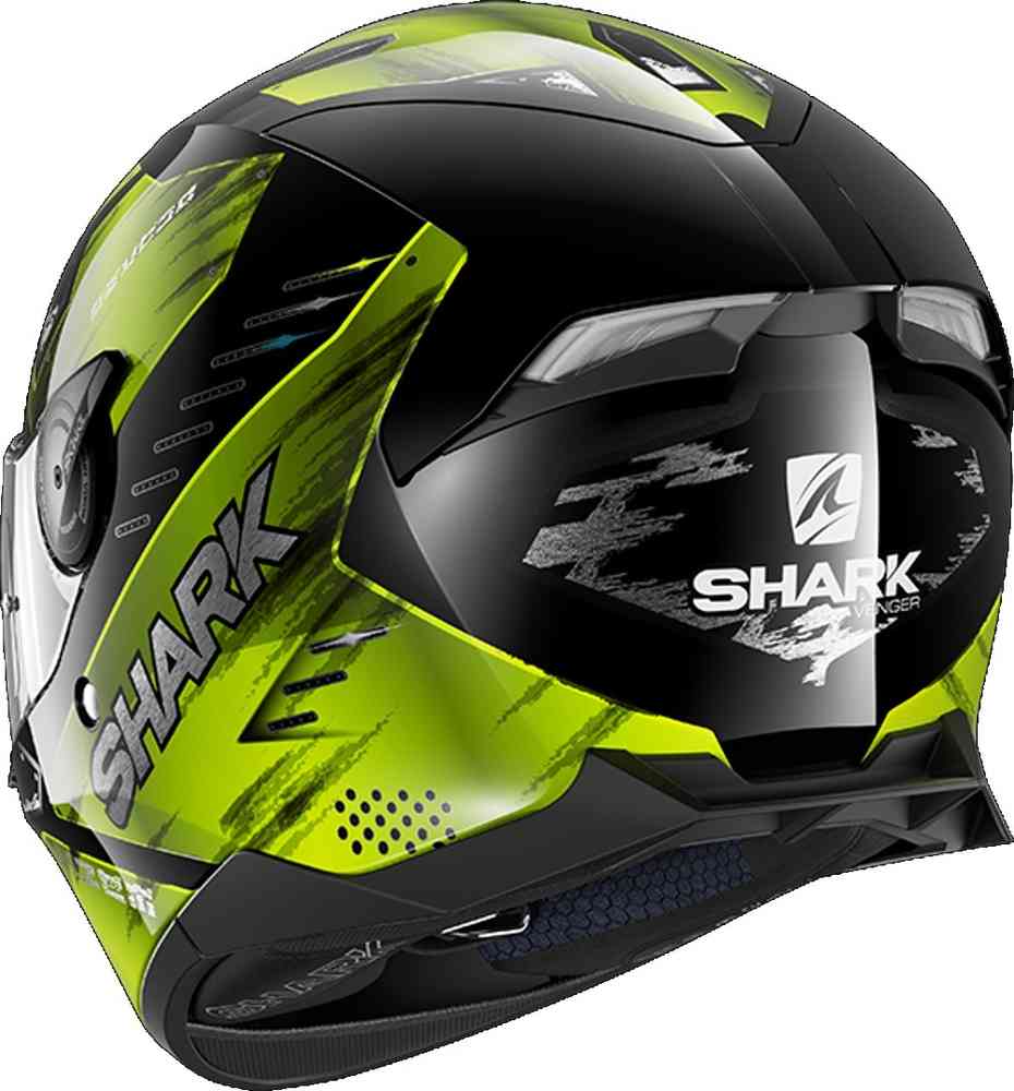 Shark Skwal 2.2 Venger Helmet SIZE L Color: Black/Green CO : 454759
