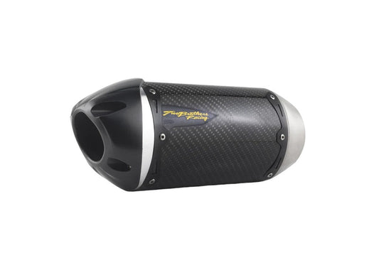 Two Brothers Racing Carbon Slip On with mid pipe Exhaust  FOR R1 CO :455017