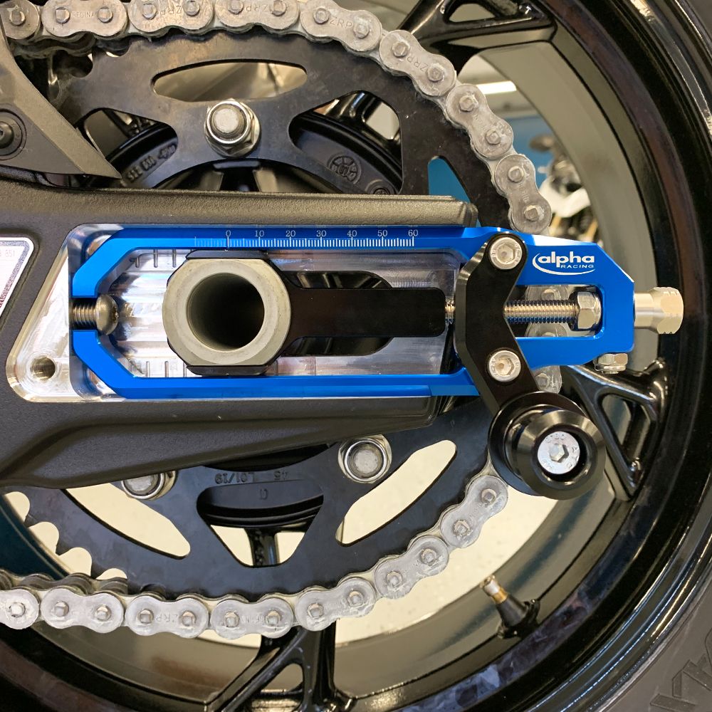 Chain adjuster kit EVO blue S1000RR  2020+  CO : 454617