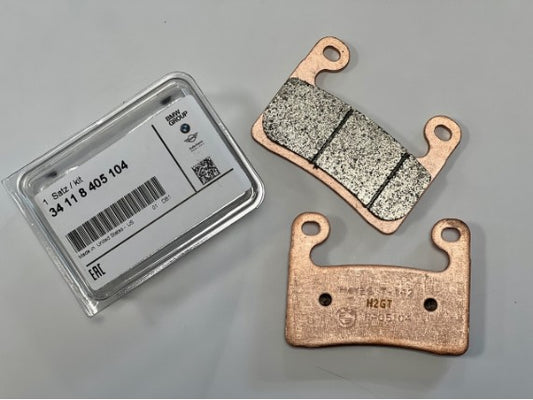 ORIGINAL BMW 34118405104 - FRONT BRAKE PAD CO: 32361