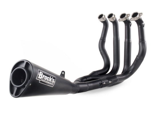 Alien Head 2 Full System Black 14" Muffler Suzuki Hayabusa (99-24) CO:454222