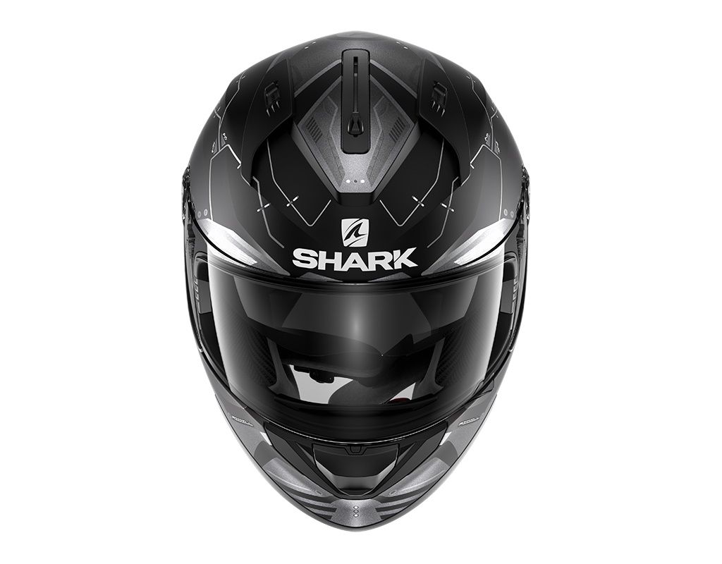 Shark Ridill Mecca Matte Black/Anthracite/Silver Helmet SIZE S CO: 32373