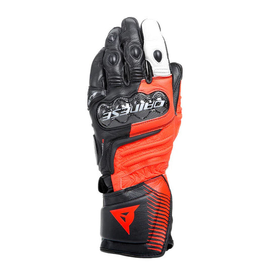 Dainese Carbon 4 Long Leather Gloves Black/Black/Black - Medium co: 2510211