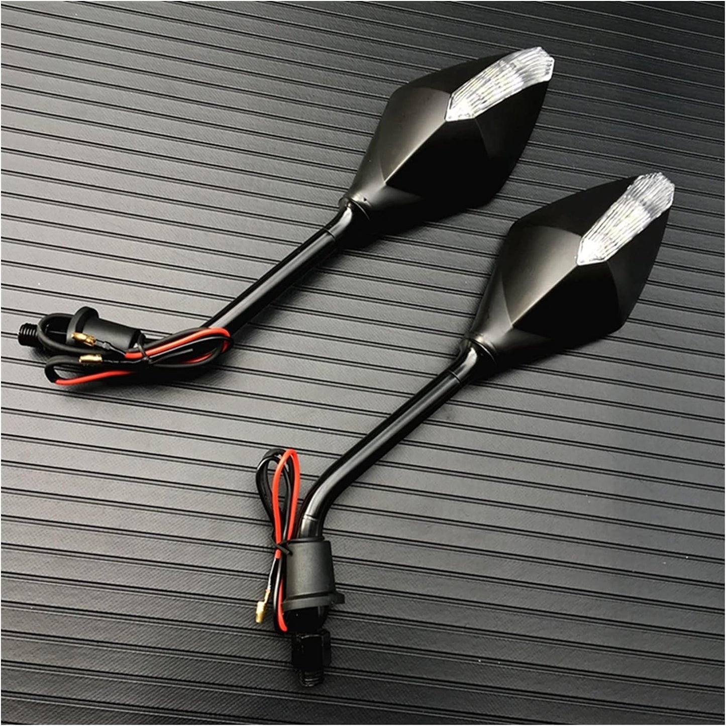 Universal Motorcycle LED Turn Signals Motorcycle Rearview Mirrors CO : 454812