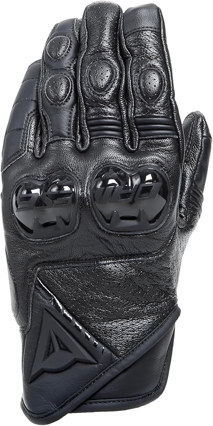 DAINESE Leather Gloves BlackShape Black/Black L CO:664