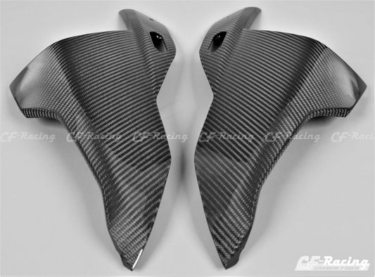 BMW S1000RR   Carbon front nose fairing panels ( TOP ) LEFT Co: 314