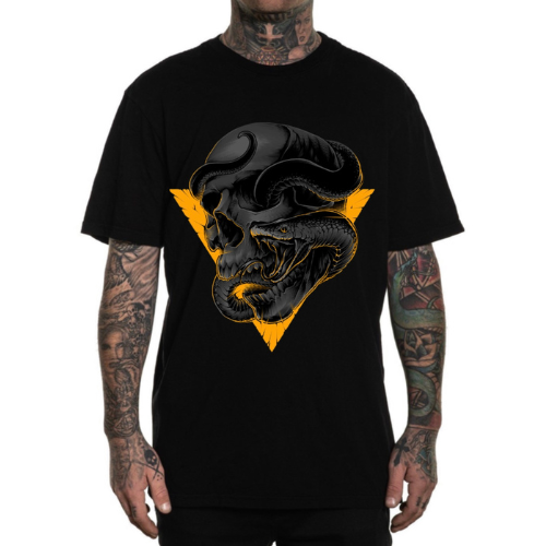 A04 SNAKE SKULL T-SHIRT CO: 32492