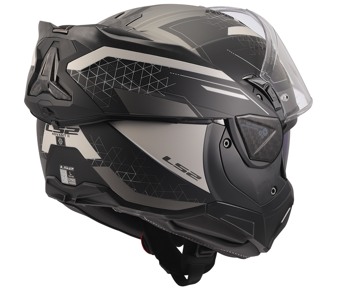 LS2 helmet OFF 910 ADVANT II ASTRAL MATT GREY CO : 2510138