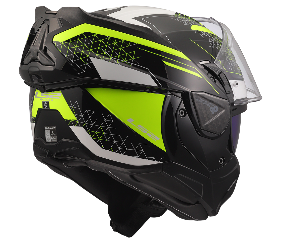 LS2 helmet OFF 910 ADVANT II ASTRAL H-V YELLOW CO : 2510138