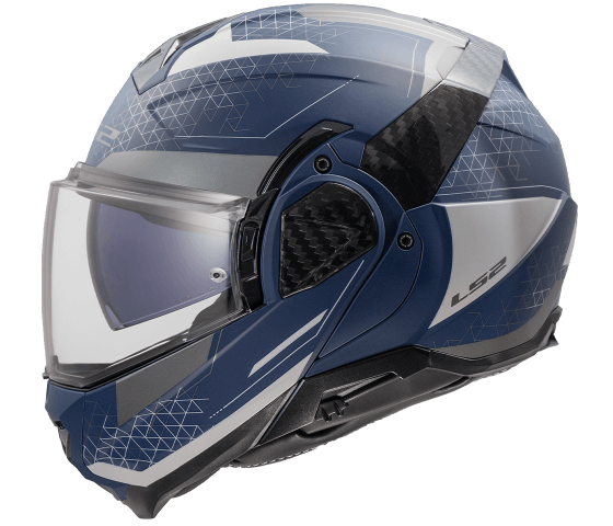 LS2 helmet OFF 910 ADVANT II ASTRAL MATT NAVY BLUE GREY CO : 2510138