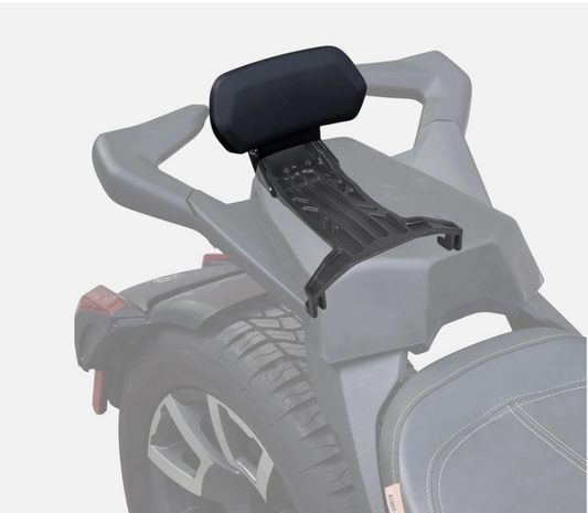 Rear Passenger Seat &  Footpeg Pegs For Ryker, Heavy Duty Grap Handles Soft Seat Pad For Can-Am Ryker, Ryker 600 | 900, Sport, co : 456282