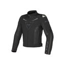 DAINESE ELETTRICA AIR TEX BLACK/BLACK-LAVA RED 56 CO:675