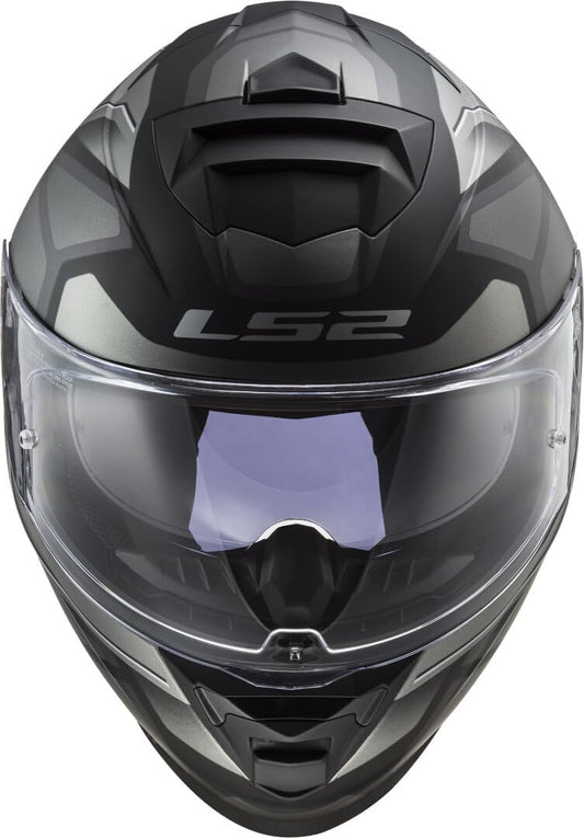 LS2 helmet FF800 STORM 2 - FASTER MATT TITANIUM CO:2510241