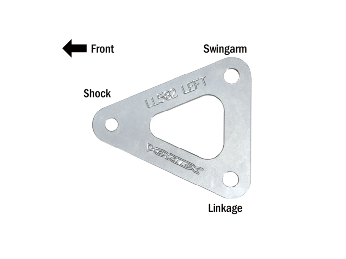 Vortex LL582 Silver Lowering Link Kit (LL582 ) GSXR1000 09-16 CO: 454614