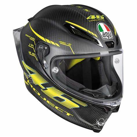 AGV PISTA GP PINLOCK ROSSI PROJECT 46 2.0 CARBON MATT S CO:688