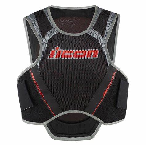 ICON FIELD ARMOR SOFTCORE MENS STREET MOTORCYCLE VEST - BLACK (M-L) CO:2510168