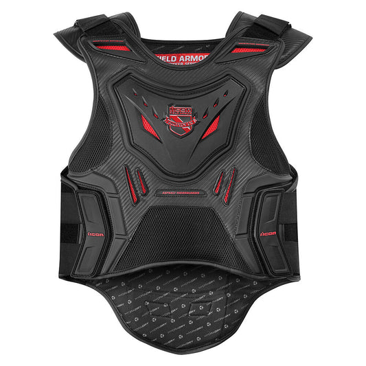 ICONE Field Armor Stryker VIST BLACK&RED (L-XL) CO: 2510169