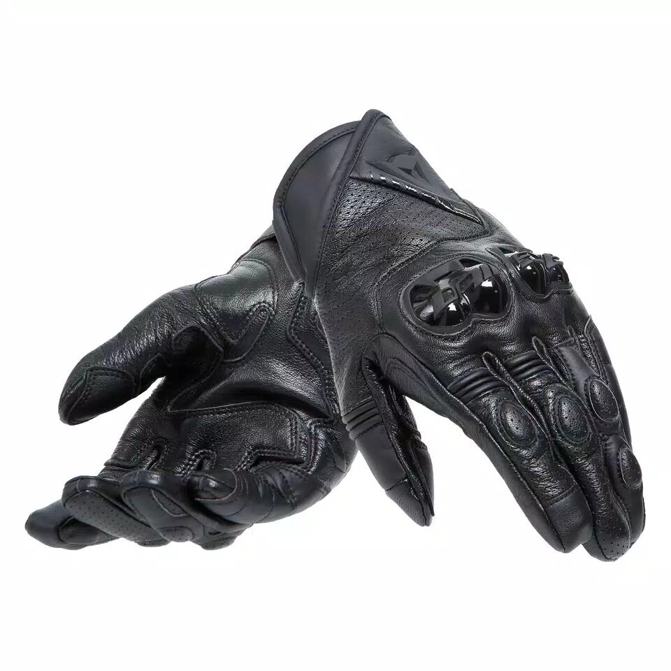 DAINESE Leather Gloves BlackShape Black/Black S CO:665