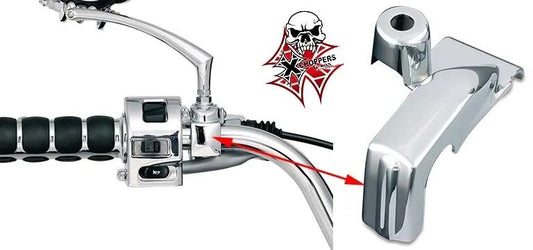 CLUTCH PERCH COVER CHROME (VTX)&(SHADOW) CO.456348