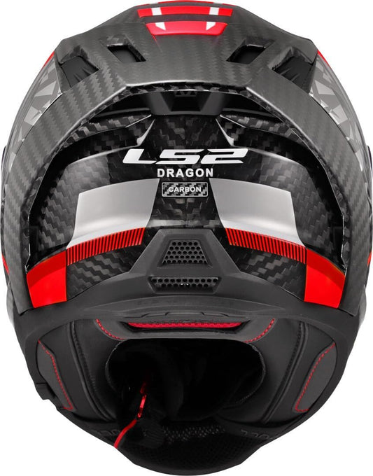 LS2 helmet OFF 807 DRAGON - TRAX RED CO: 2510240
